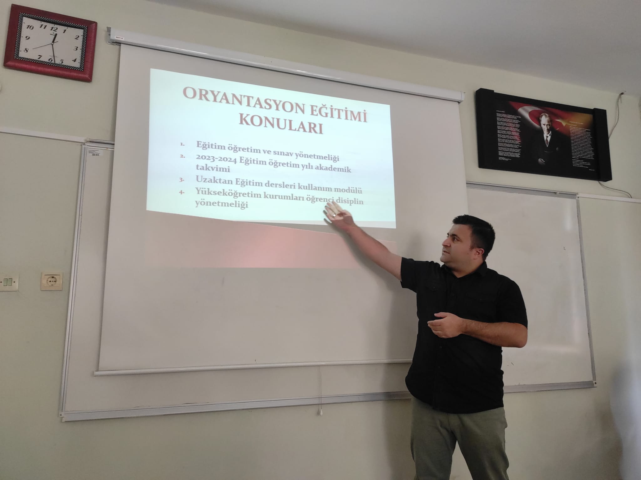 MESLEK YÜKSEKOKULULUMUZDA ORYANTASYON EĞİTİMİ YAPILDI