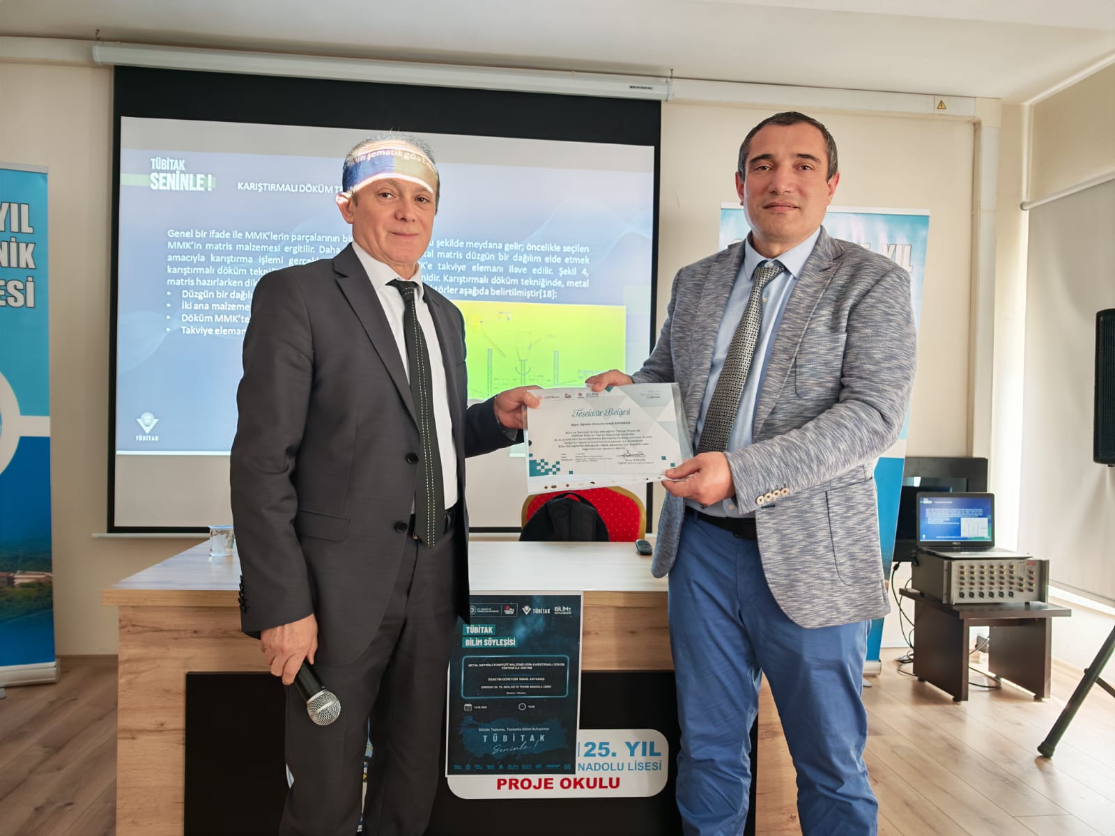 Tübitak Söyleşileri Etkinliği ve Bölüm Tanıtımları Yapıldı 