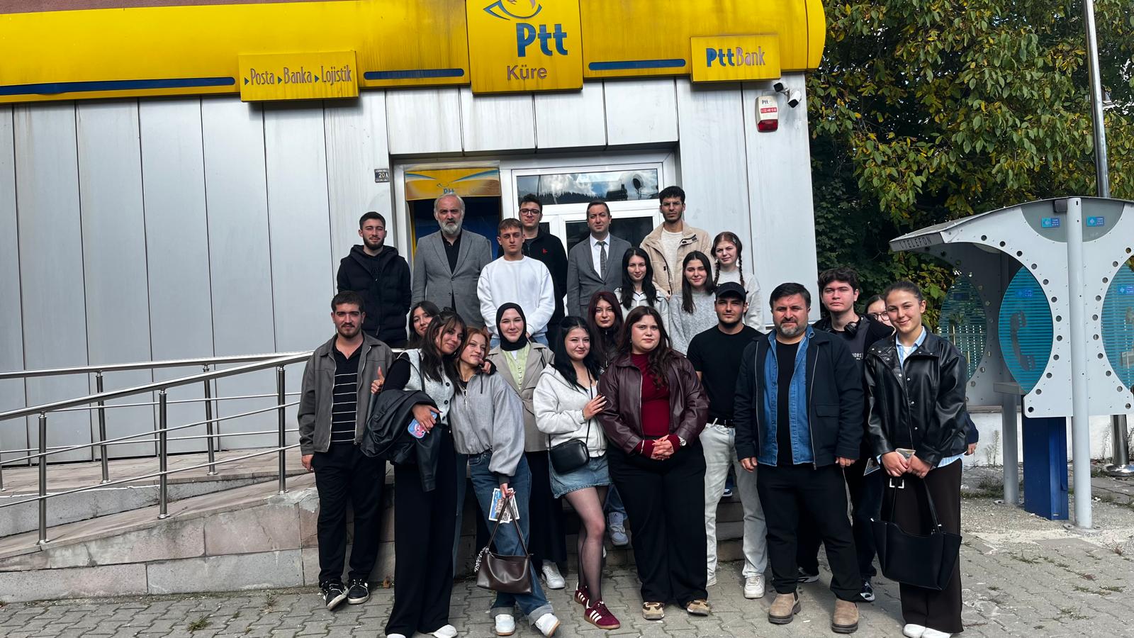 Meslek Yüksekokulumuz Lojistik Programı Öğrencileri Küre PTT’yi Ziyaret Etti