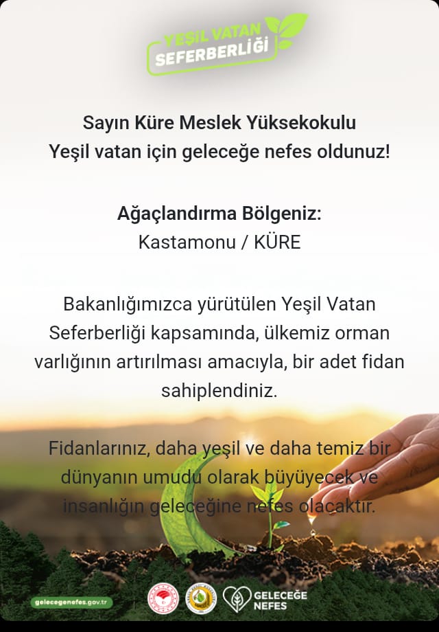 Geleceğe Nefes Ol!