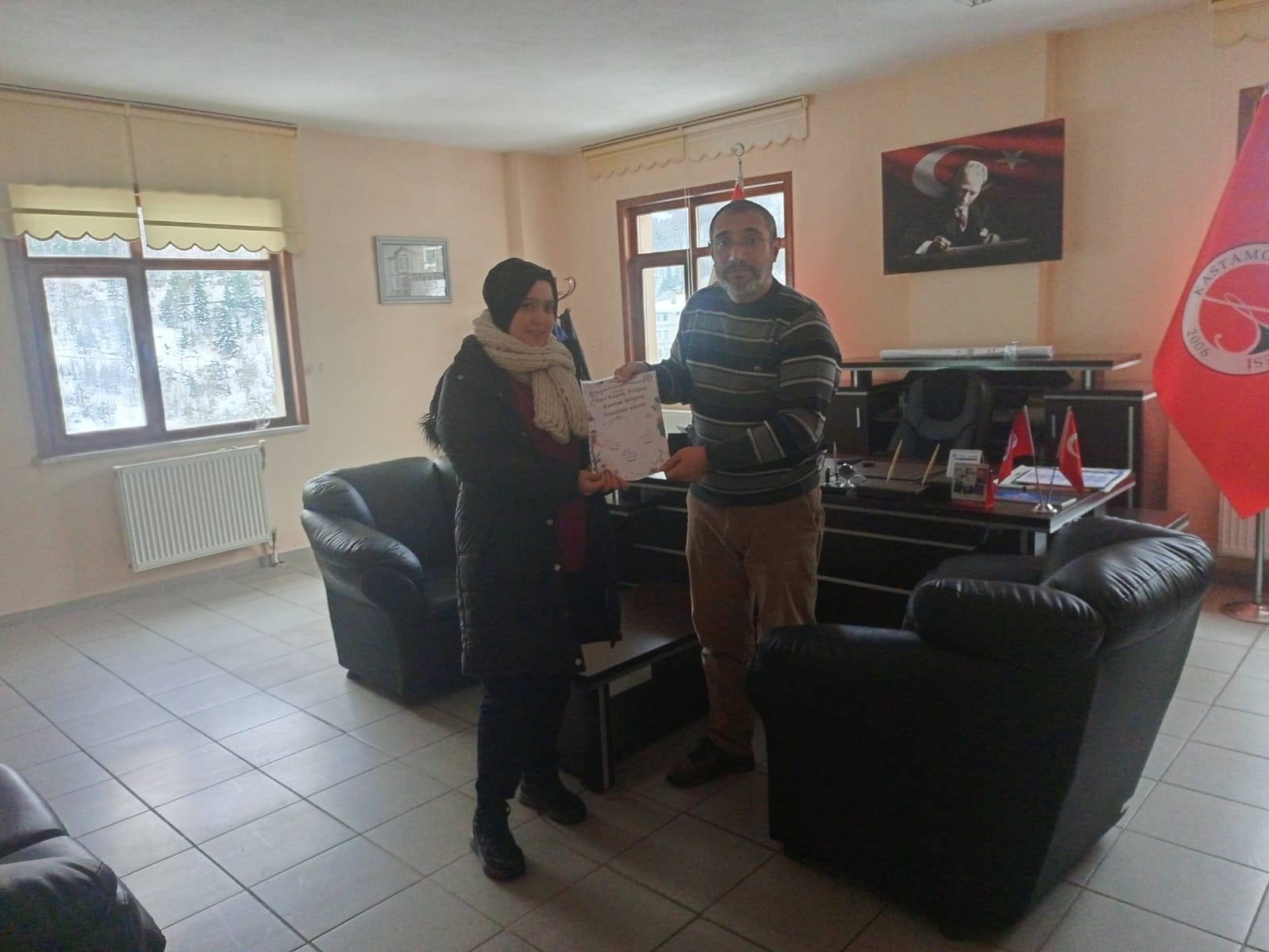 Mavi Kapak Projesi Ziyareti